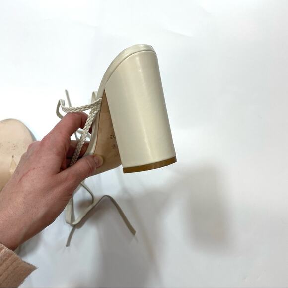 Raye Melissa Heel in Bone summer sandals size 8 - Picture 7 of 12